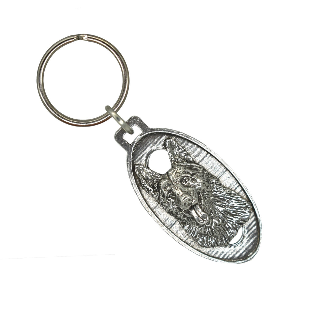 Tall German Shepherd Keychain D085KC