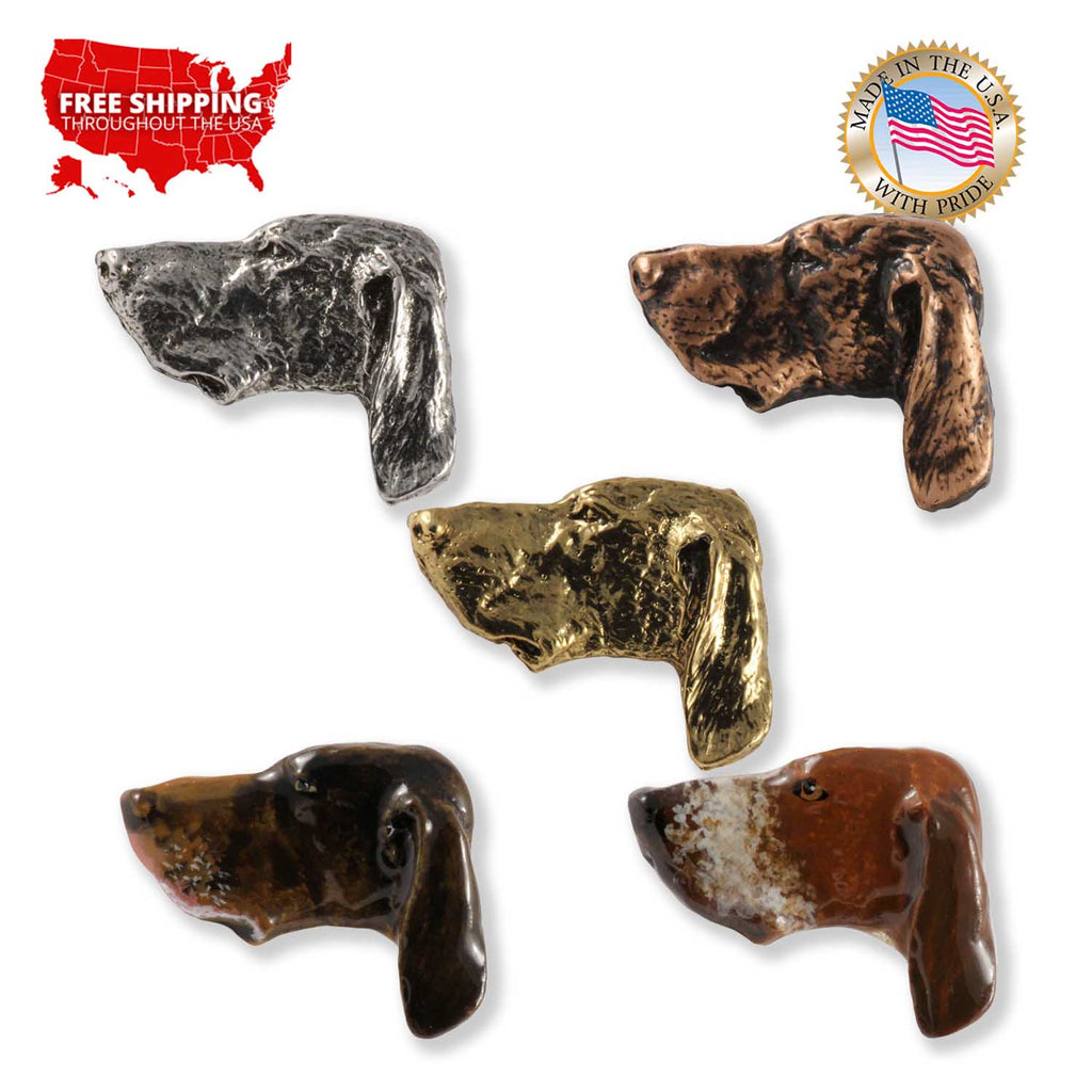 German Shorthair Dog Head Pin D086