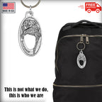German Shorthair With Pheasant Keychain D087KC