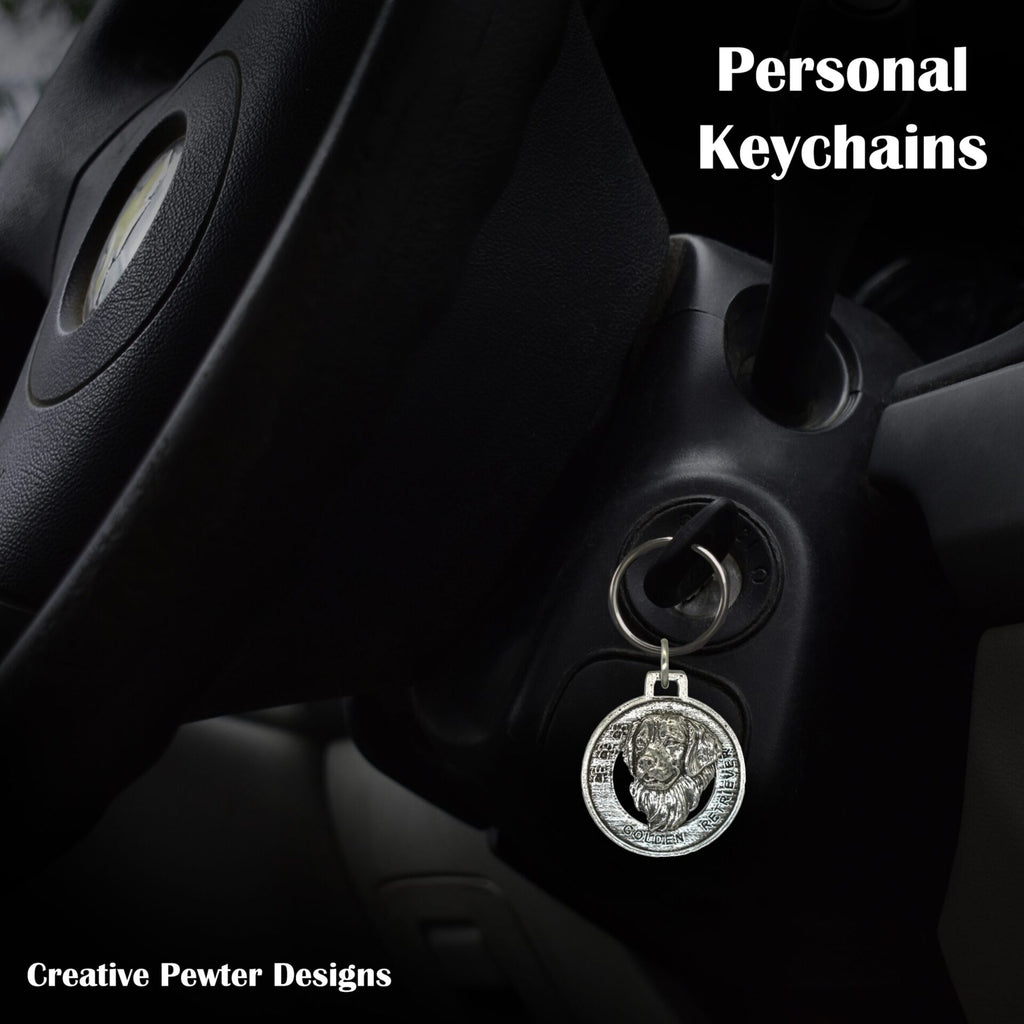 Golden Retriever Keychain D090KC