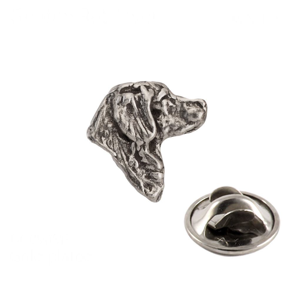 Golden Retriever Head Mini Pin D090MP