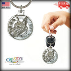 Great Dane Keychain D094KC