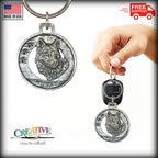 Husky Keychain D098KC