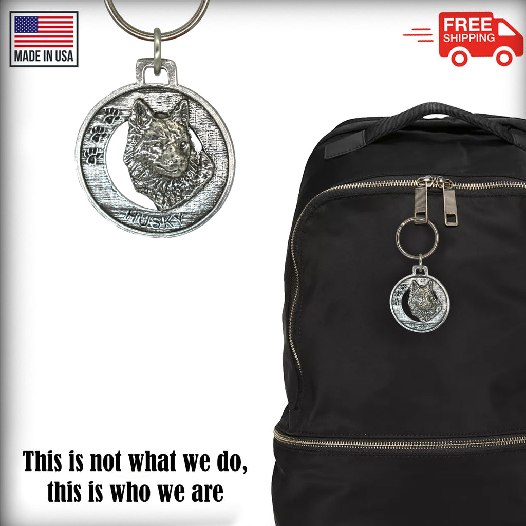 Husky Keychain D098KC