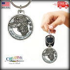 Irish Water Spaniel Keychain D102KC