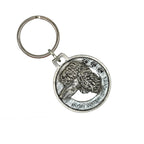 Irish Water Spaniel Keychain D102KC