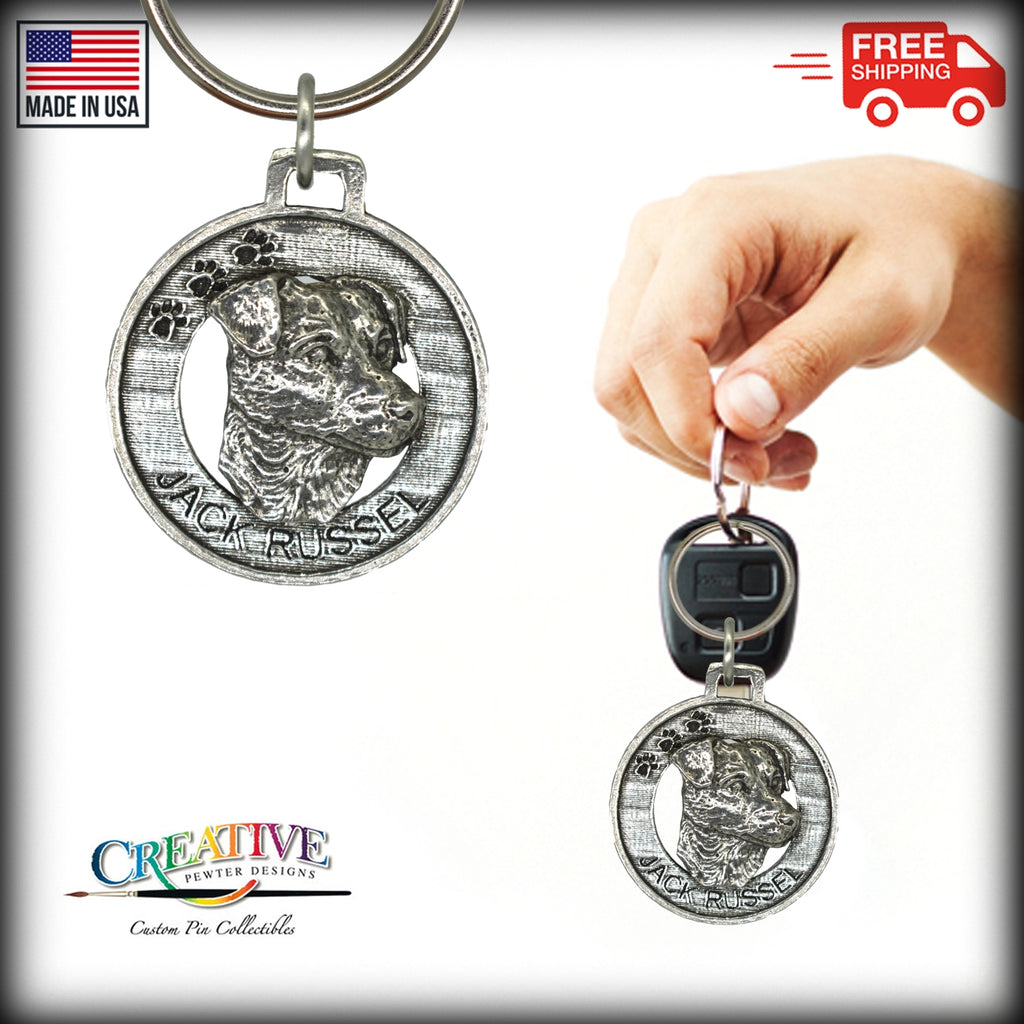Jack Russel Terrier Keychain D106KC