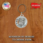 Japanese Chin Keychain D108KC