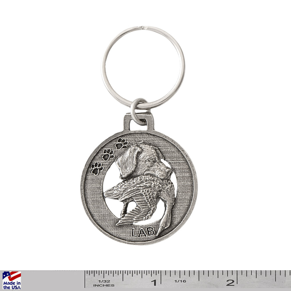 Labrador With Duck Keychain D114KC