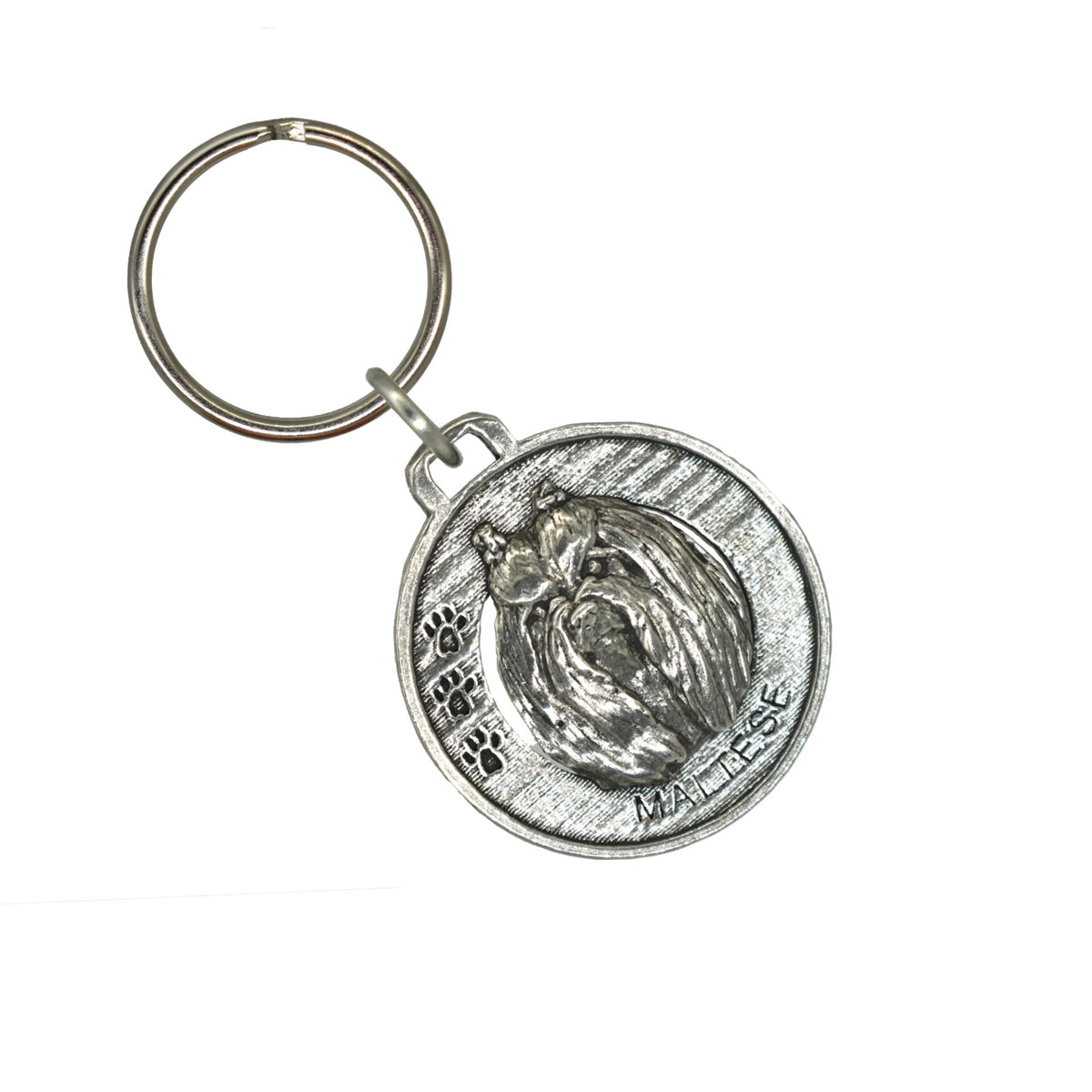 Maltese Keychain D120KC