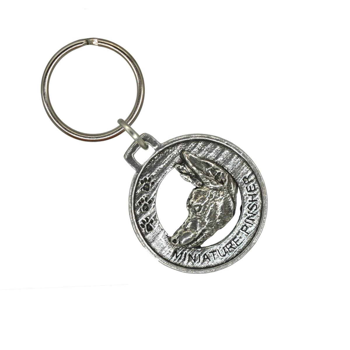 Miniature Pinscher Keychain D124KC