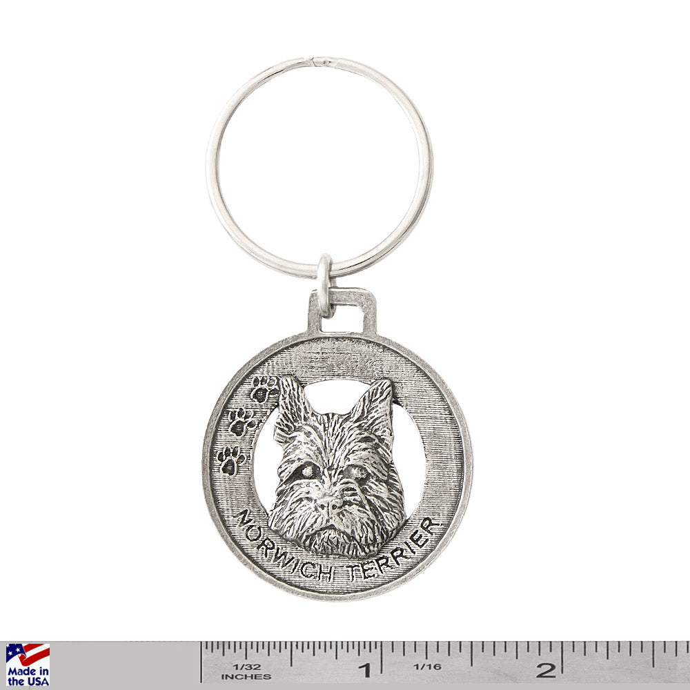 Norwich Terrier Keychain D128KC