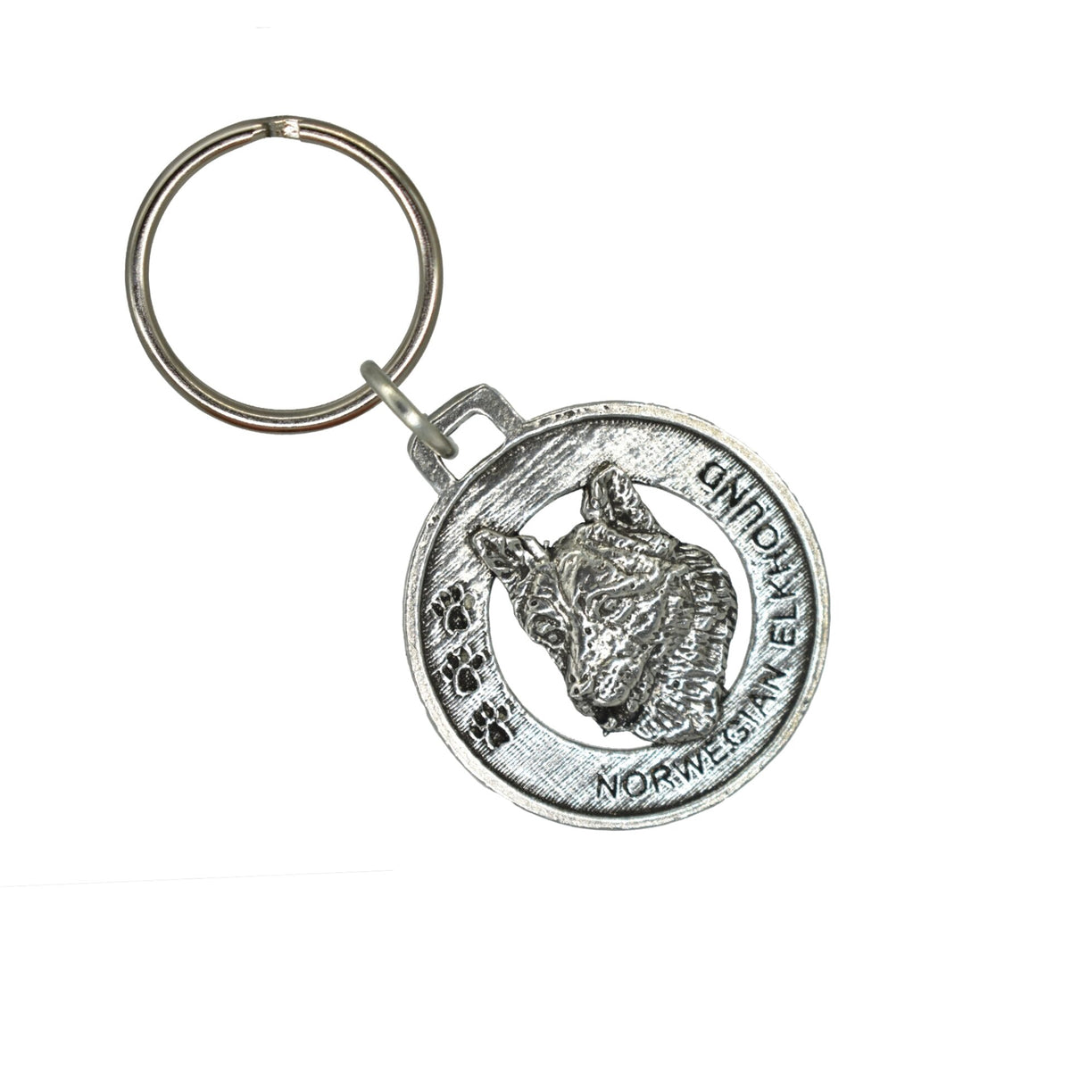 Norwegian Elkhound Keychain D130KC