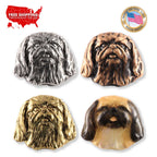 Pekingese Head Pin D136