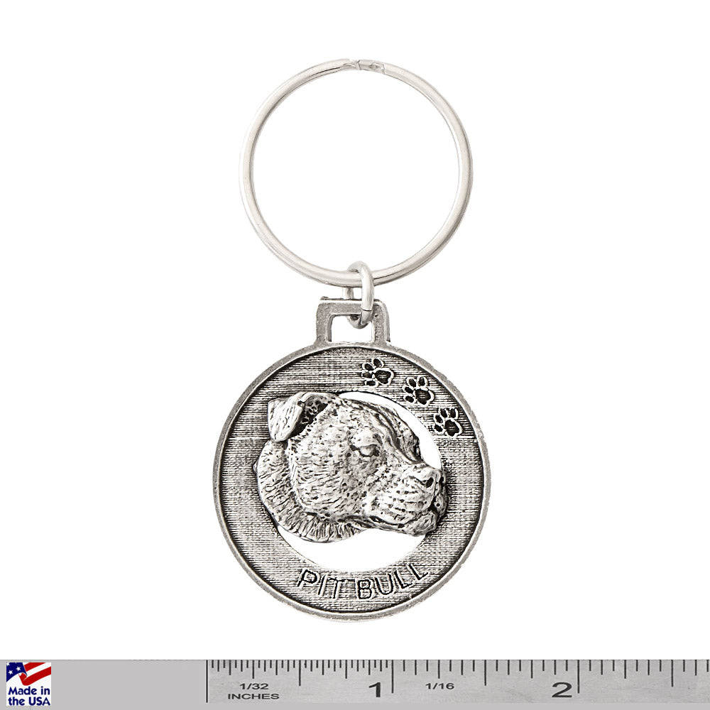 Pit Bull Keychain D138KC