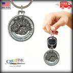 Portuguese Water Dog Keychain D146KC
