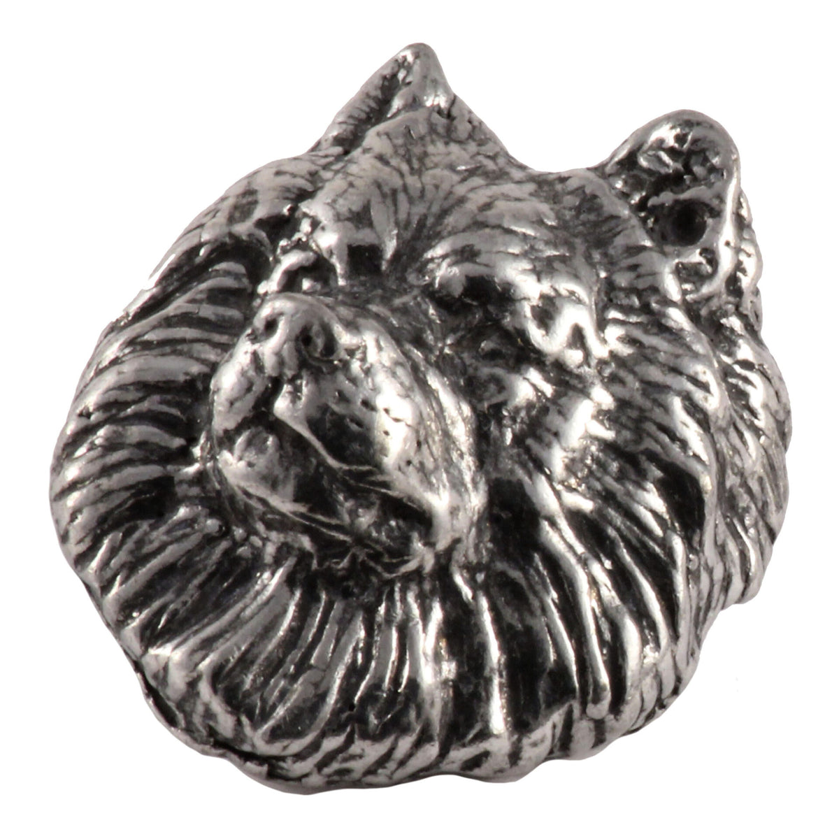 Samoyed Dog Head Pin D154