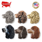 Springer Spaniel Dog Head Pin D172