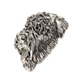 Wheaten Terrier Dog Head Pin D180