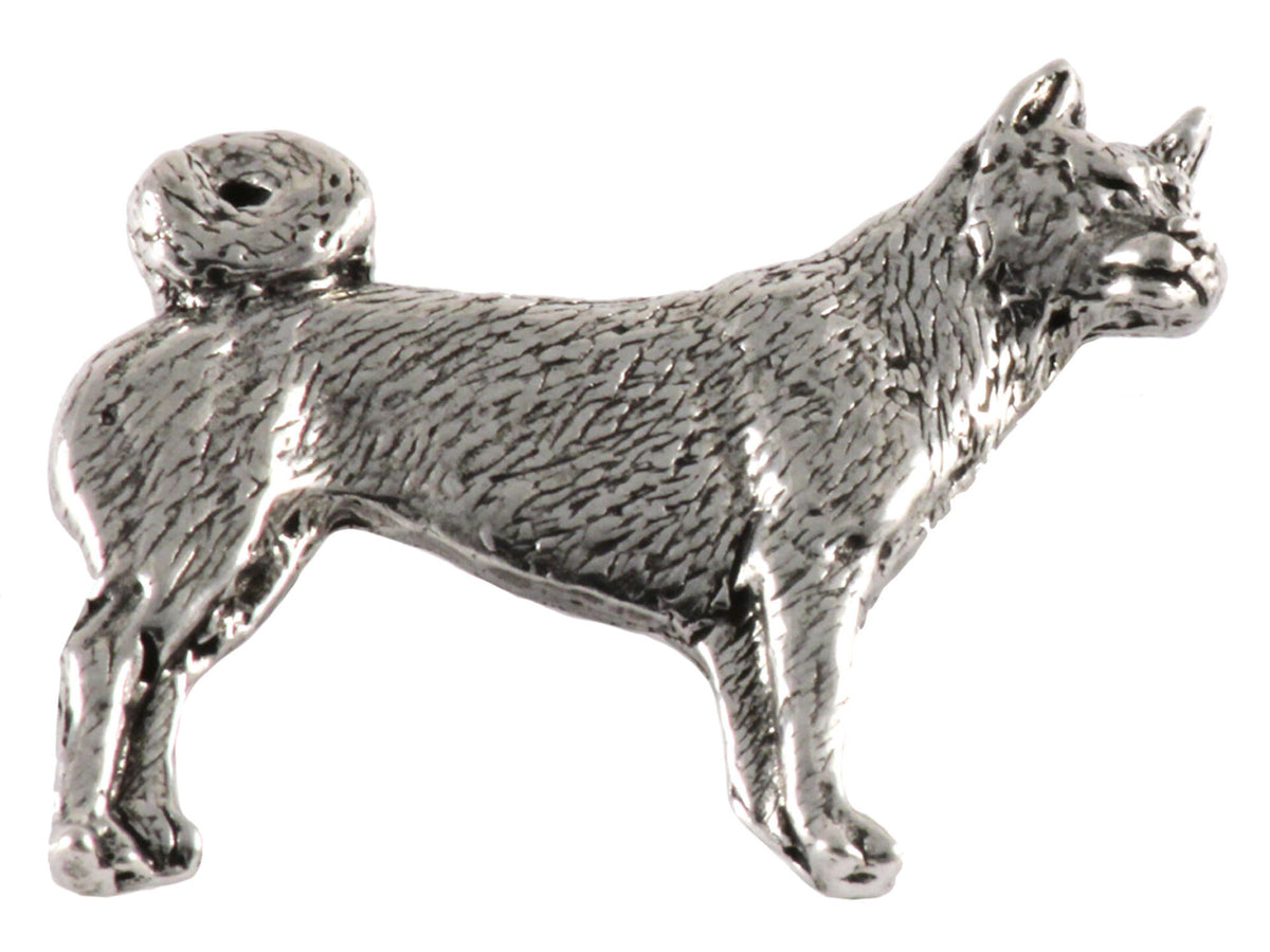Akita Dog Full Body Pin D304F