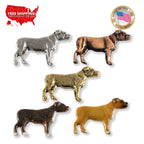 Amstaff Terrier Dog Full Body Pin D312F