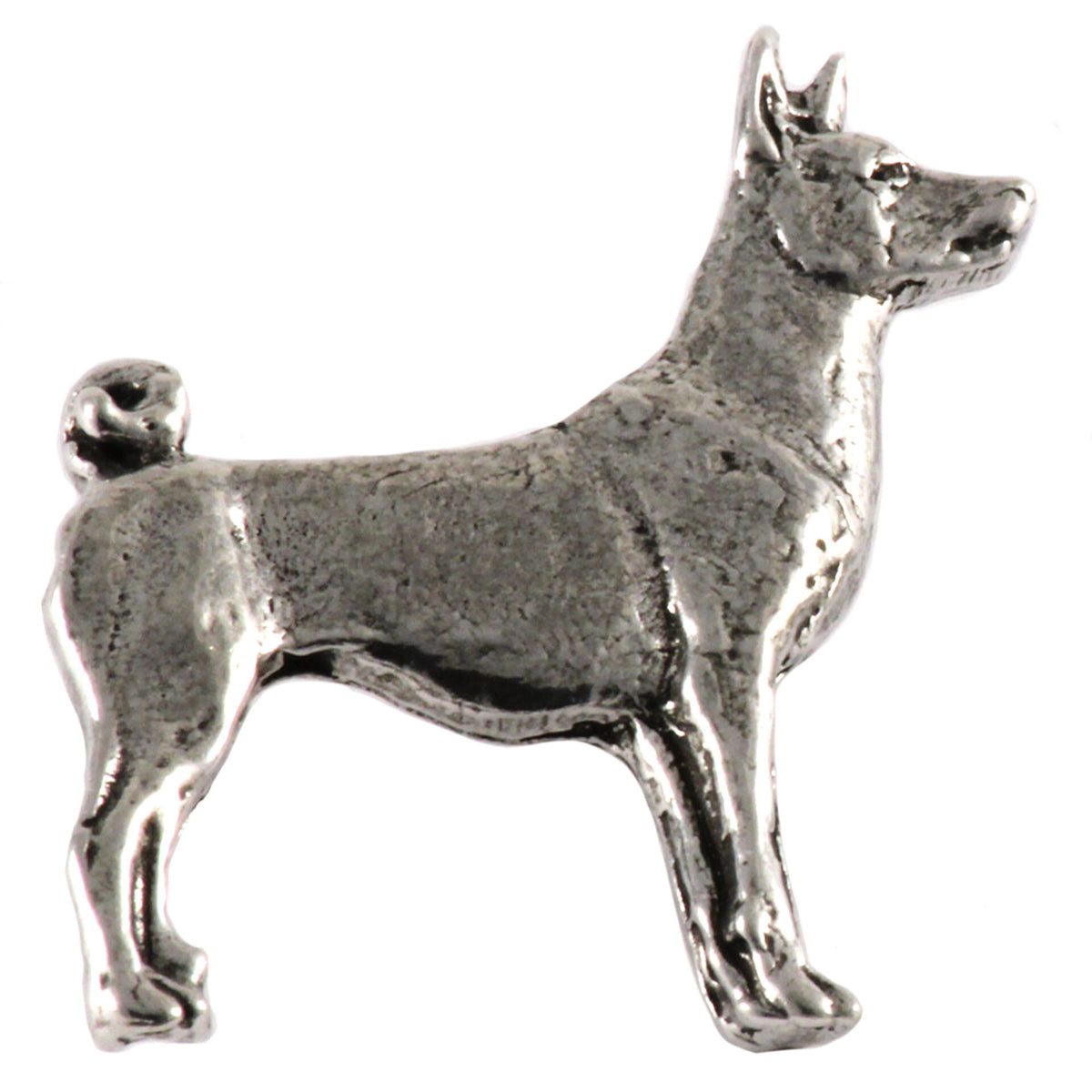 Basenji Dog Full Body Pin D318F