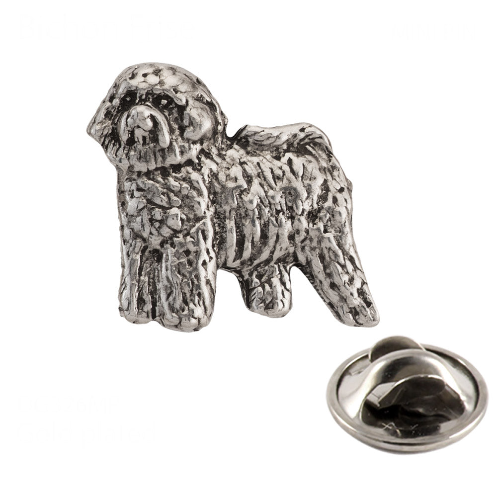 Bichon Frise Full Body Mini Pin D326MP