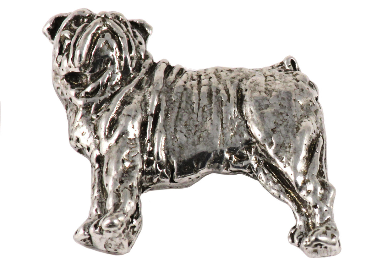 English Bulldog Full Body Pin D372F