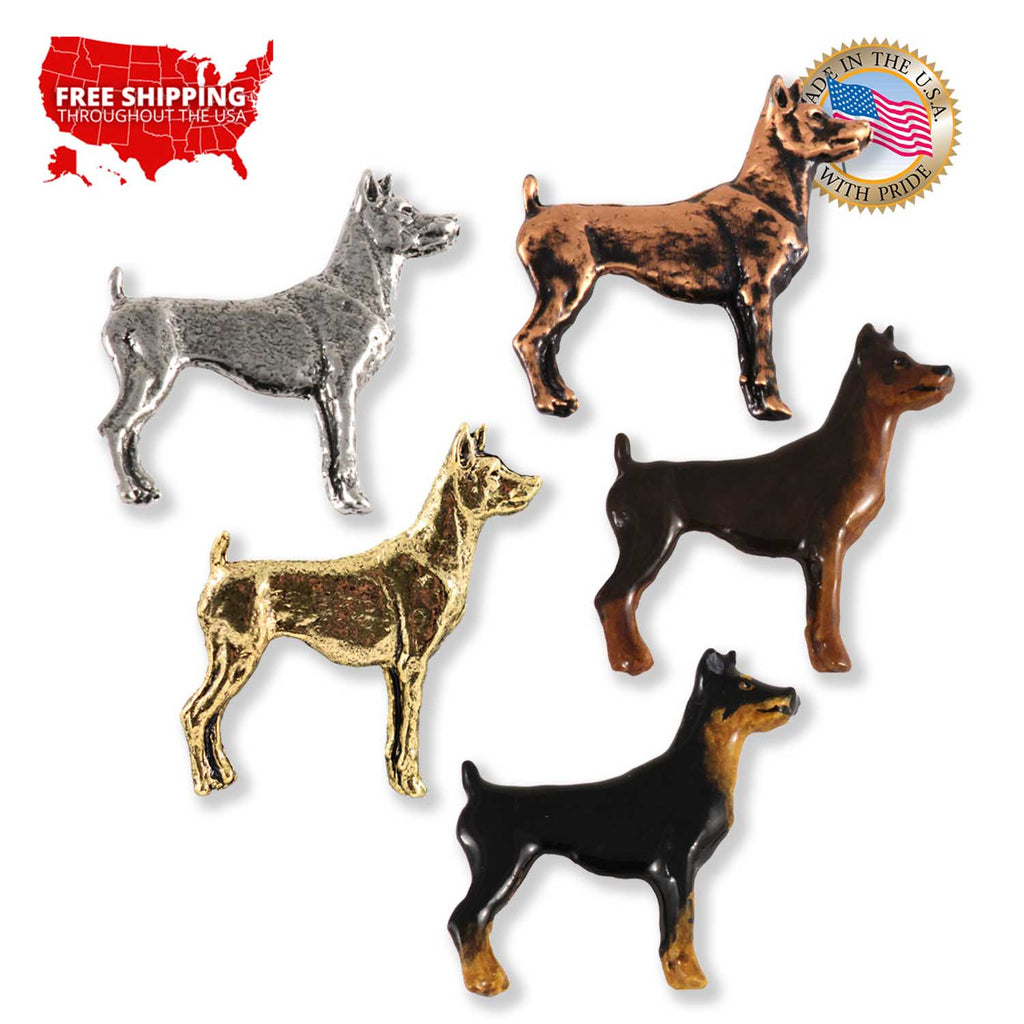Miniature Pinscher Full Body Pin D424F