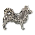 Norwegian Elkhound Dog Full Body Pin D430F