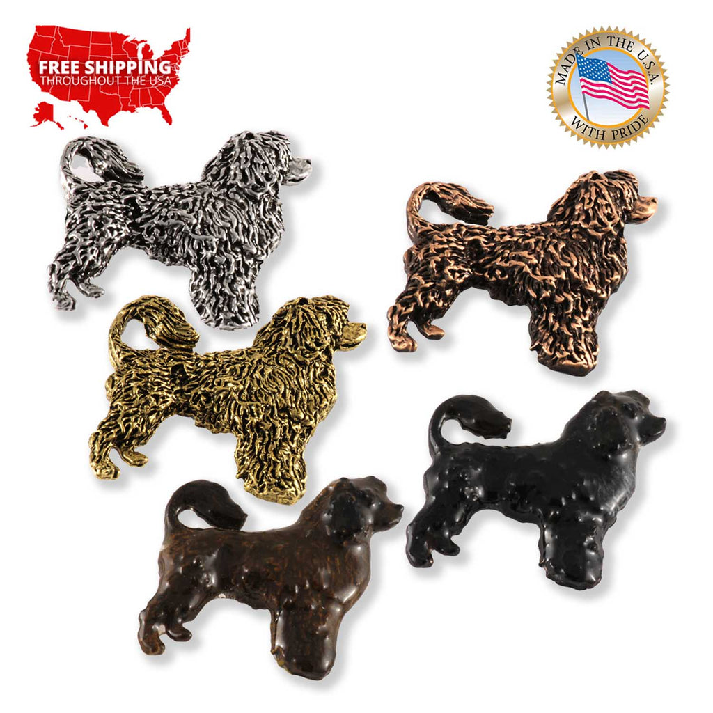 Portuguese Water Dog Full Body Pin D446F