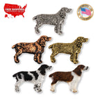 Springer Spaniel Dog Full Body Pin D472F