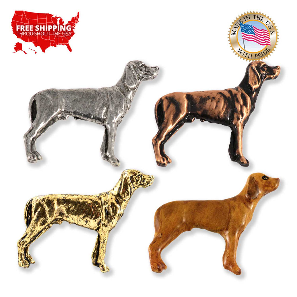 Vizsla Dog Full Body Pin D474F
