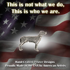 Vizsla Dog Full Body Pin D474F