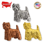 Westie Full Body Mini Pin D478MP