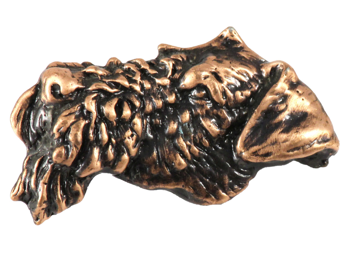Airedale Terrier Dog Head Pin D002