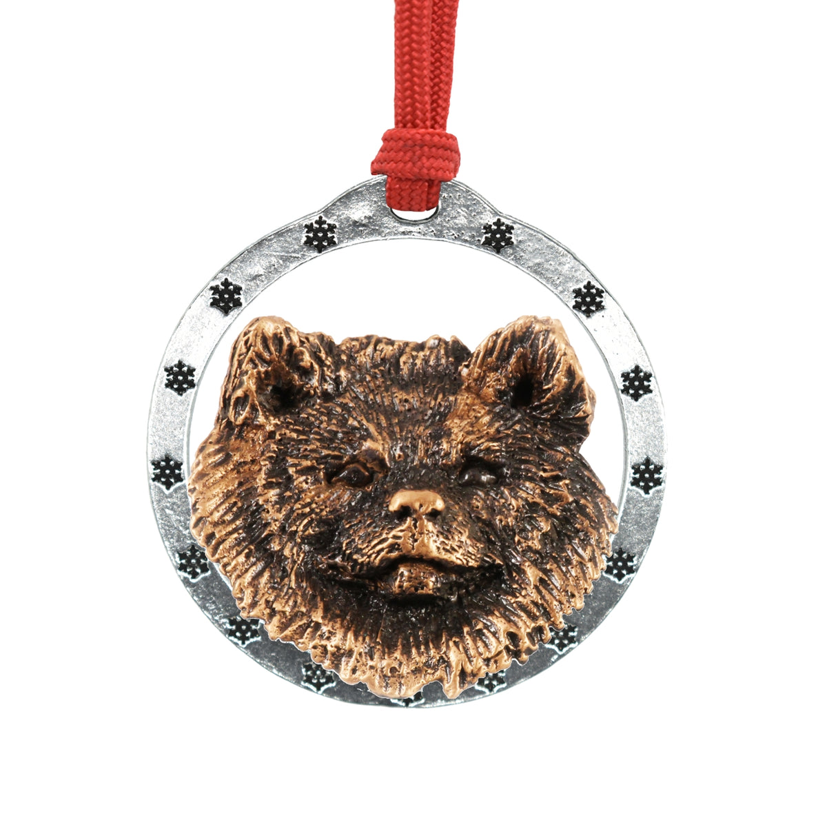 Akita Christmas Ornament D004OR