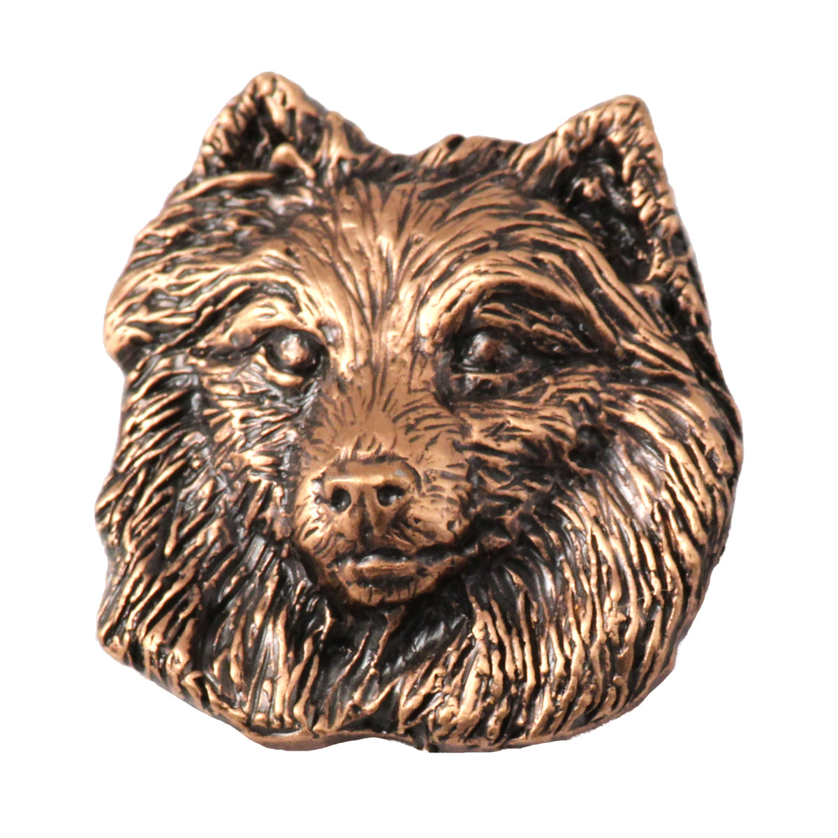 American Eskimo Dog Head Pin D010
