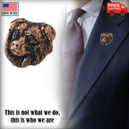 Border Collie Head Pin D030