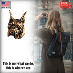 Boxer Dog Head Pin D036