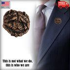 Chow Chow Dog Head Pin D054