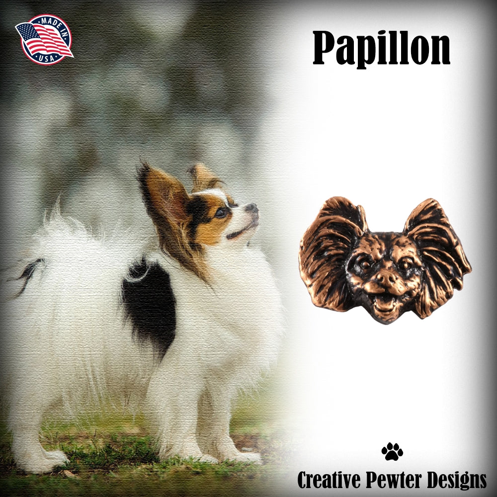 Papillon Head Pin D134