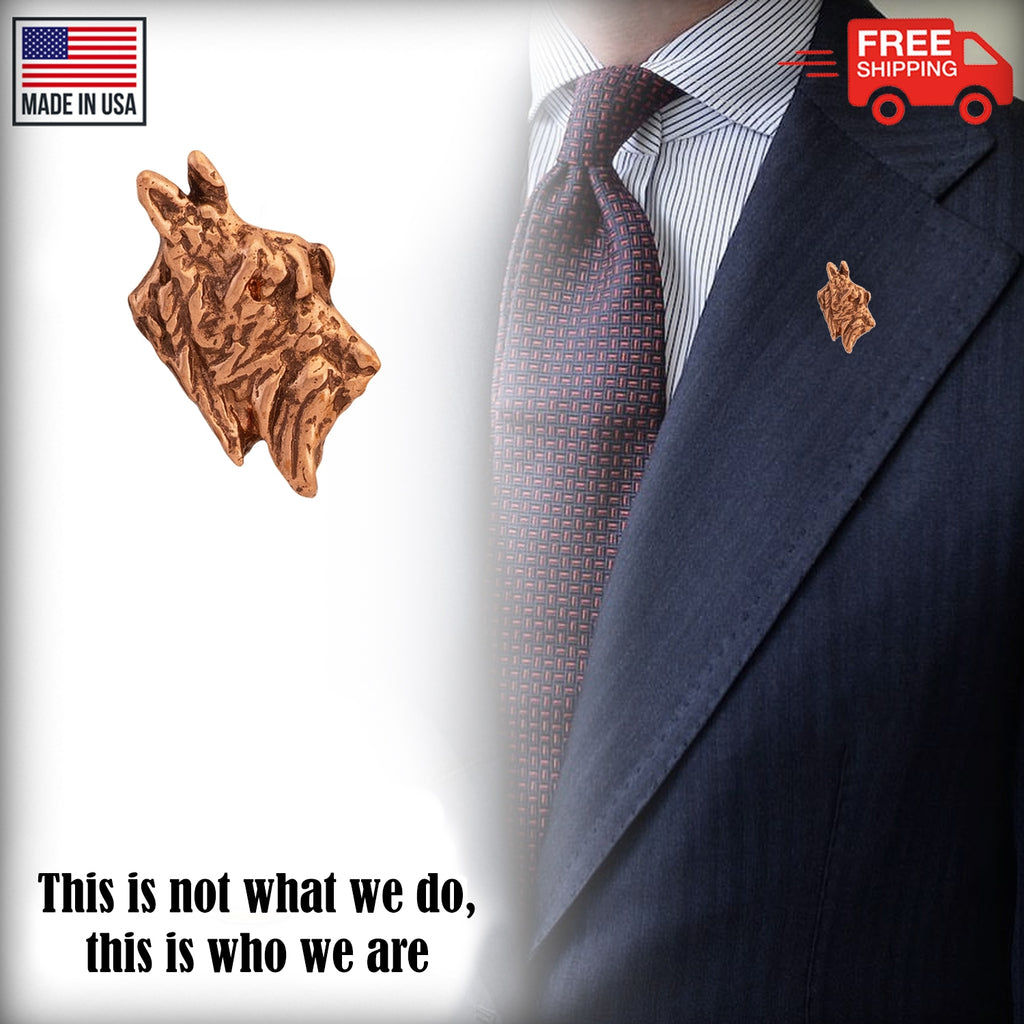 Scottie Head Mini Pin D160MP