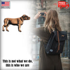 Amstaff Terrier Dog Full Body Pin D312F