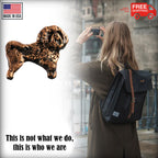 Bichon Frise Dog Full Body Pin D326F