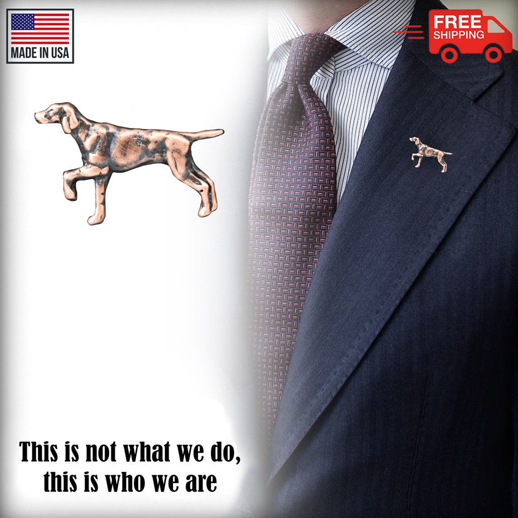 English Pointer Full Body Mini Pin D376MP