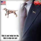 English Pointer Full Body Mini Pin D376MP