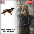 Golden Retriever Dog Full Body Pin D390F