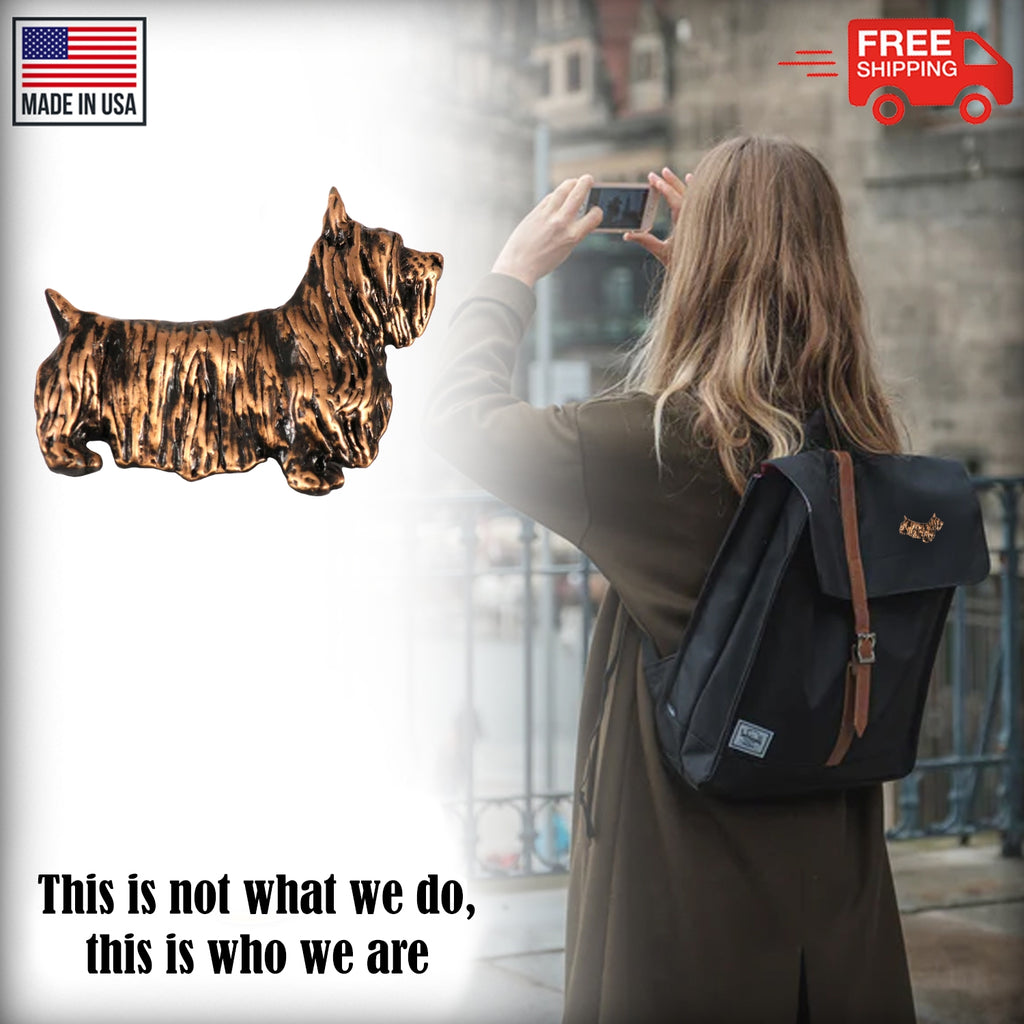 Silky Terrier Full Body Pin D470F