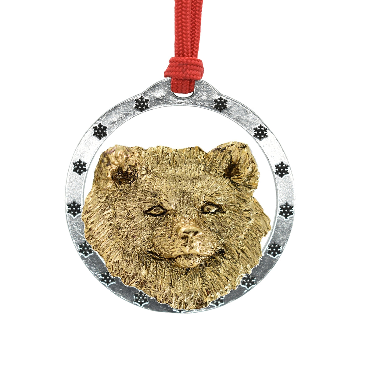 Akita Christmas Ornament D004OR